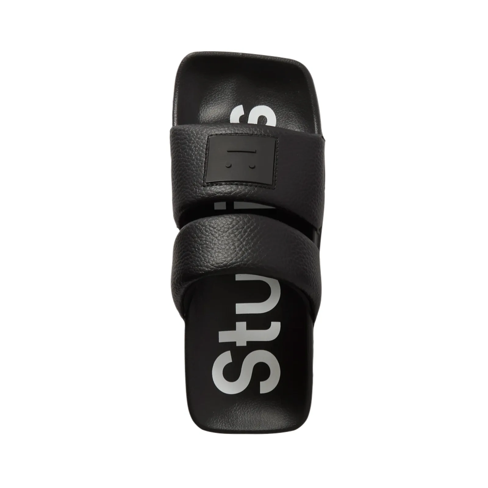 Acne Studios Bode Logo-Appliquéd PU Slides