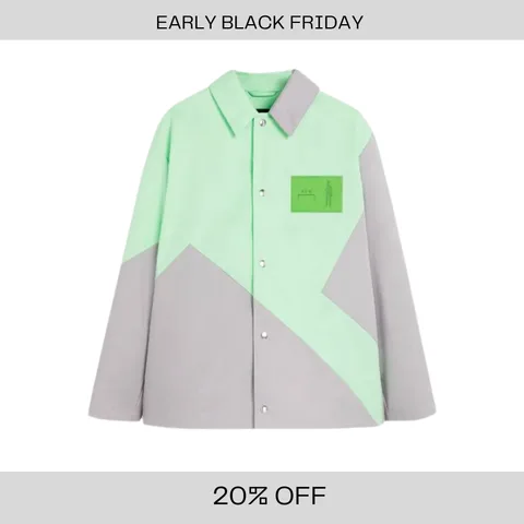 A-COLD-WALL Woven Geometric Overshirt Jacket