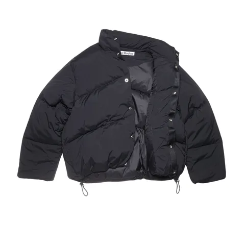 Acne Studios Down Puffer Coat Black