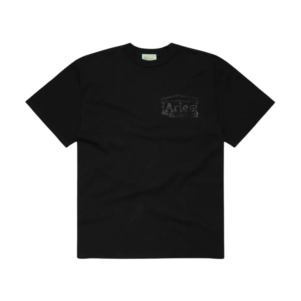 Aries Temple SS T-shirt Black