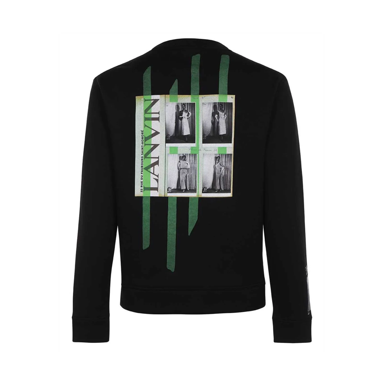 Lanvin Archive Sweatshirt with Print Black