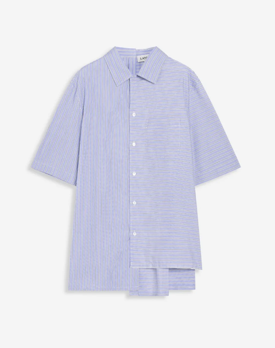 Lanvin Short Sleeve Asymmetric Shirt
