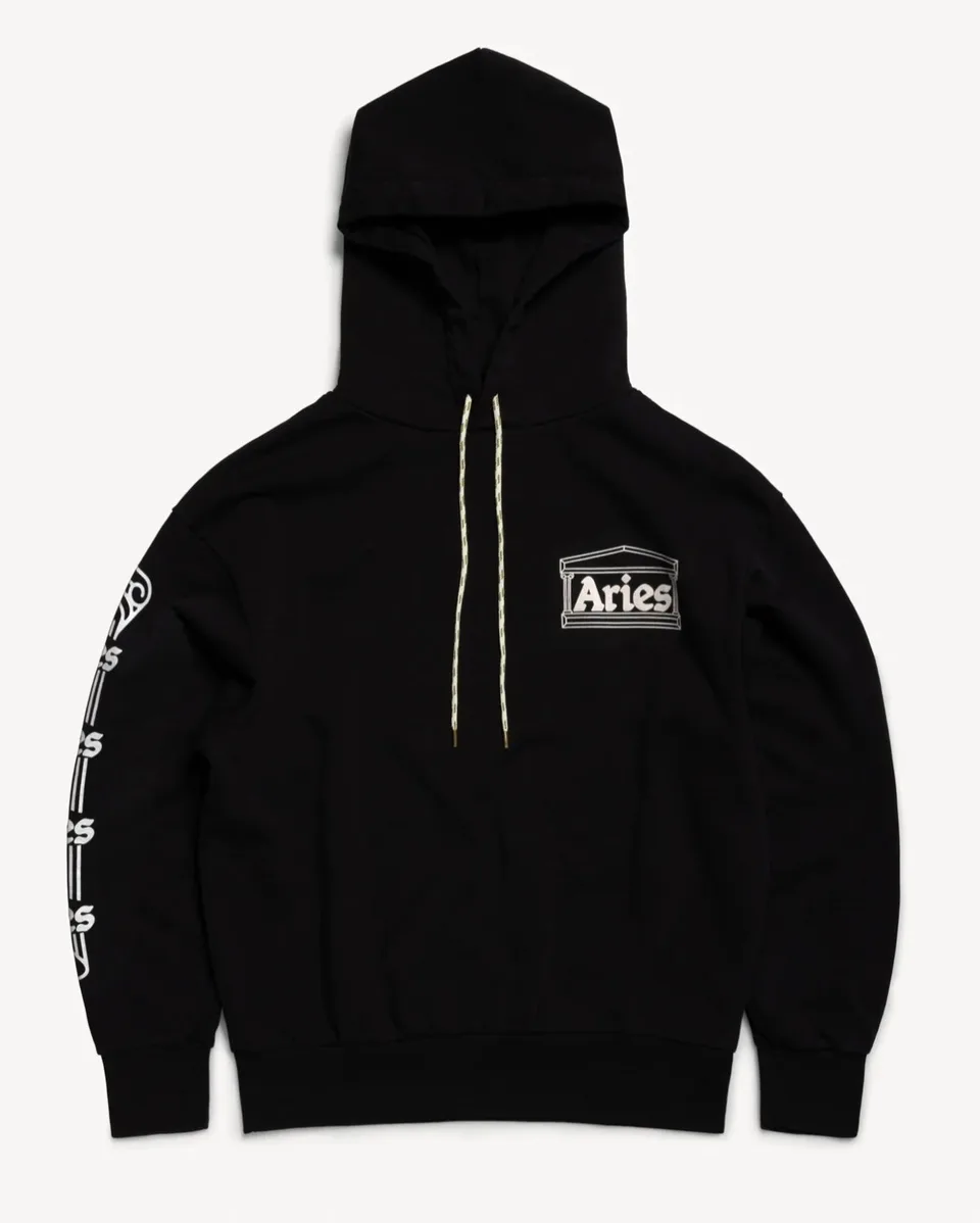 Aries Colume Hoodie black