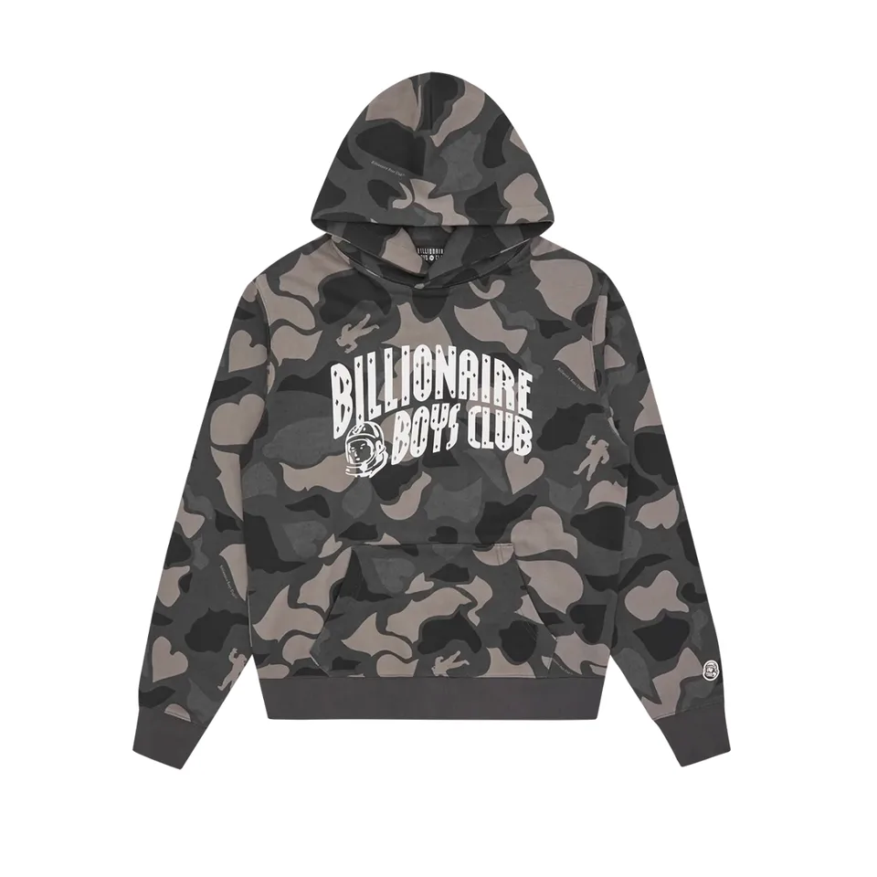 Billionaire Boys Club Camo Print Arch Logo Hoodie Camo
