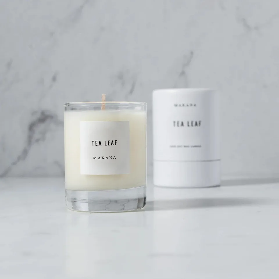 Makana 'Tea Leaf' Petite Candle