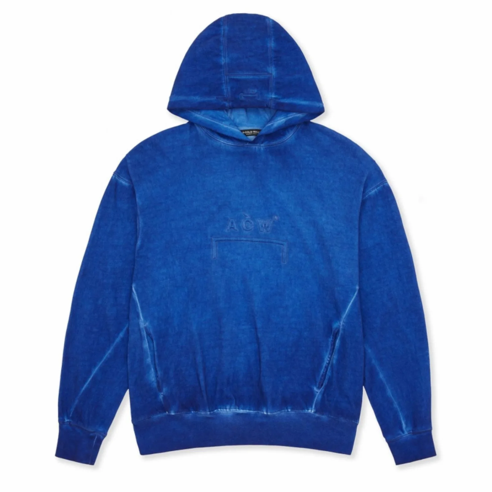 A-COLD-WALL Dissolve Dye Hoodie Cobalt Blue