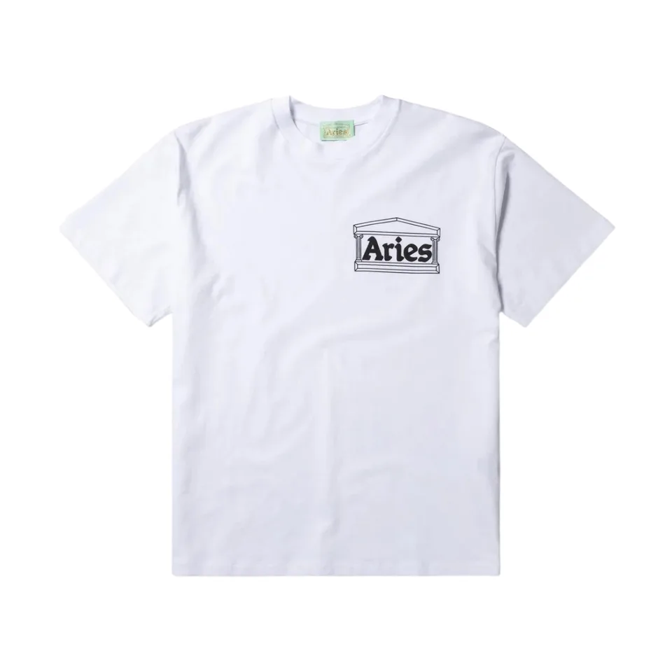 Aries Temple SS T-shirt White