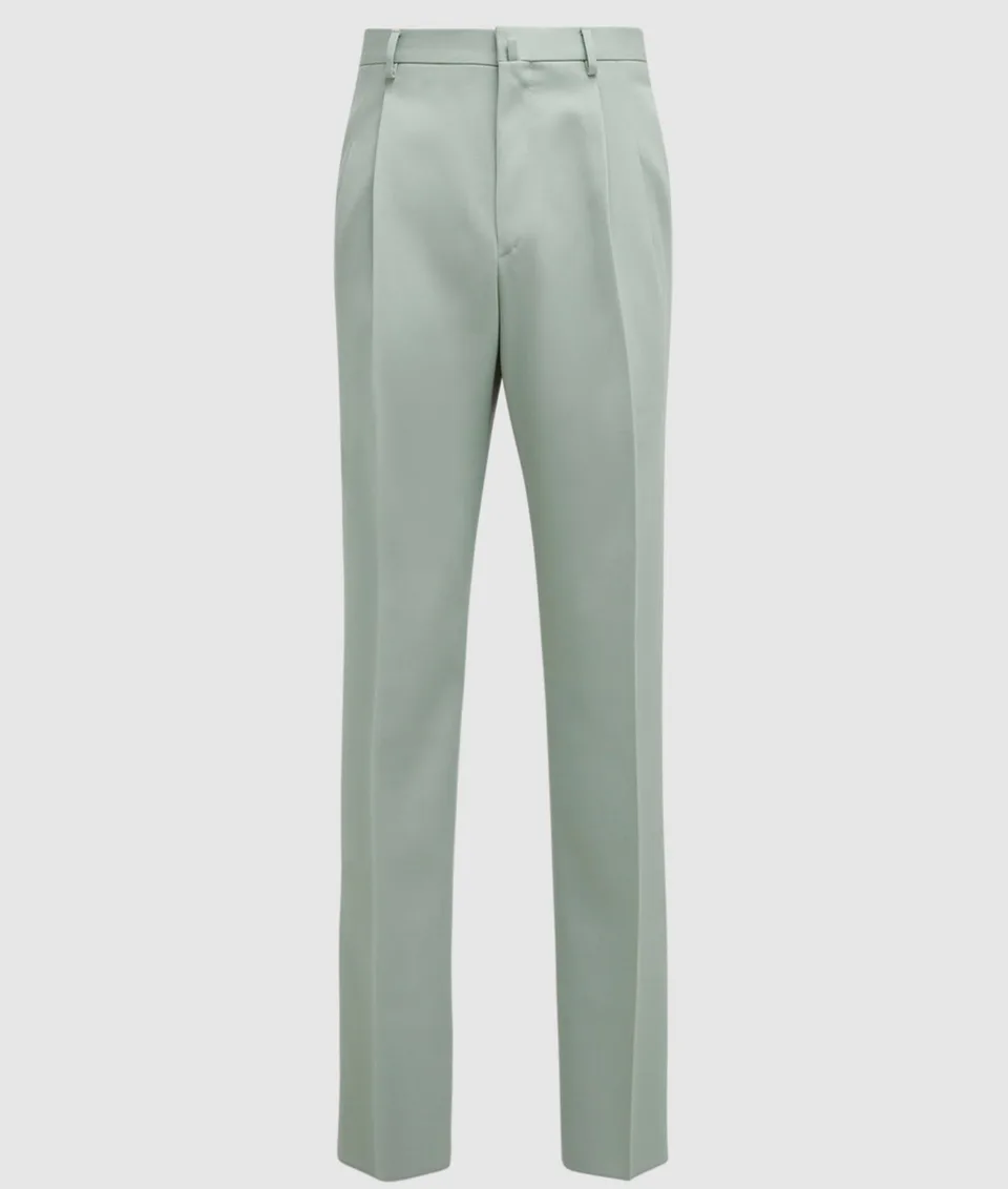Lanvin Straight Leg Trouser Sage YSM