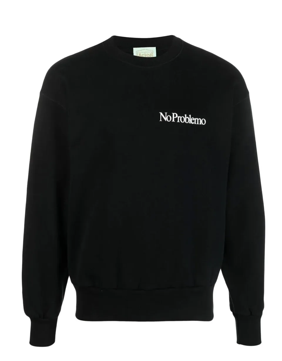 Aries No Problemo print sweatshirt